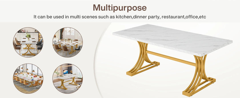 Modern Office Desk, 70.9