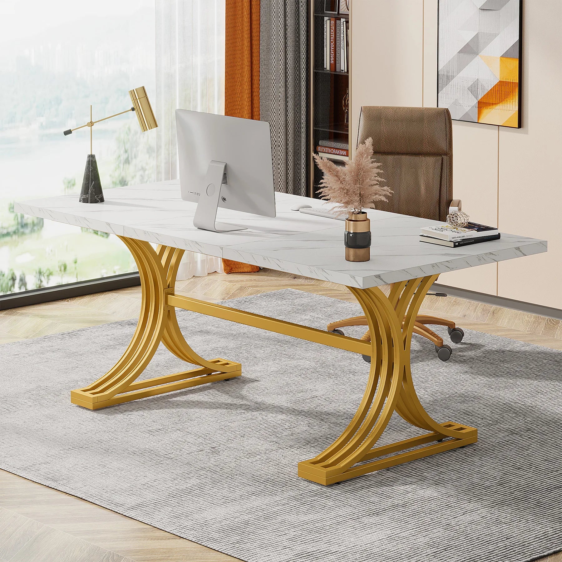 Modern Office Desk, 70.9