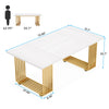 Modern Office Desk, 70.9